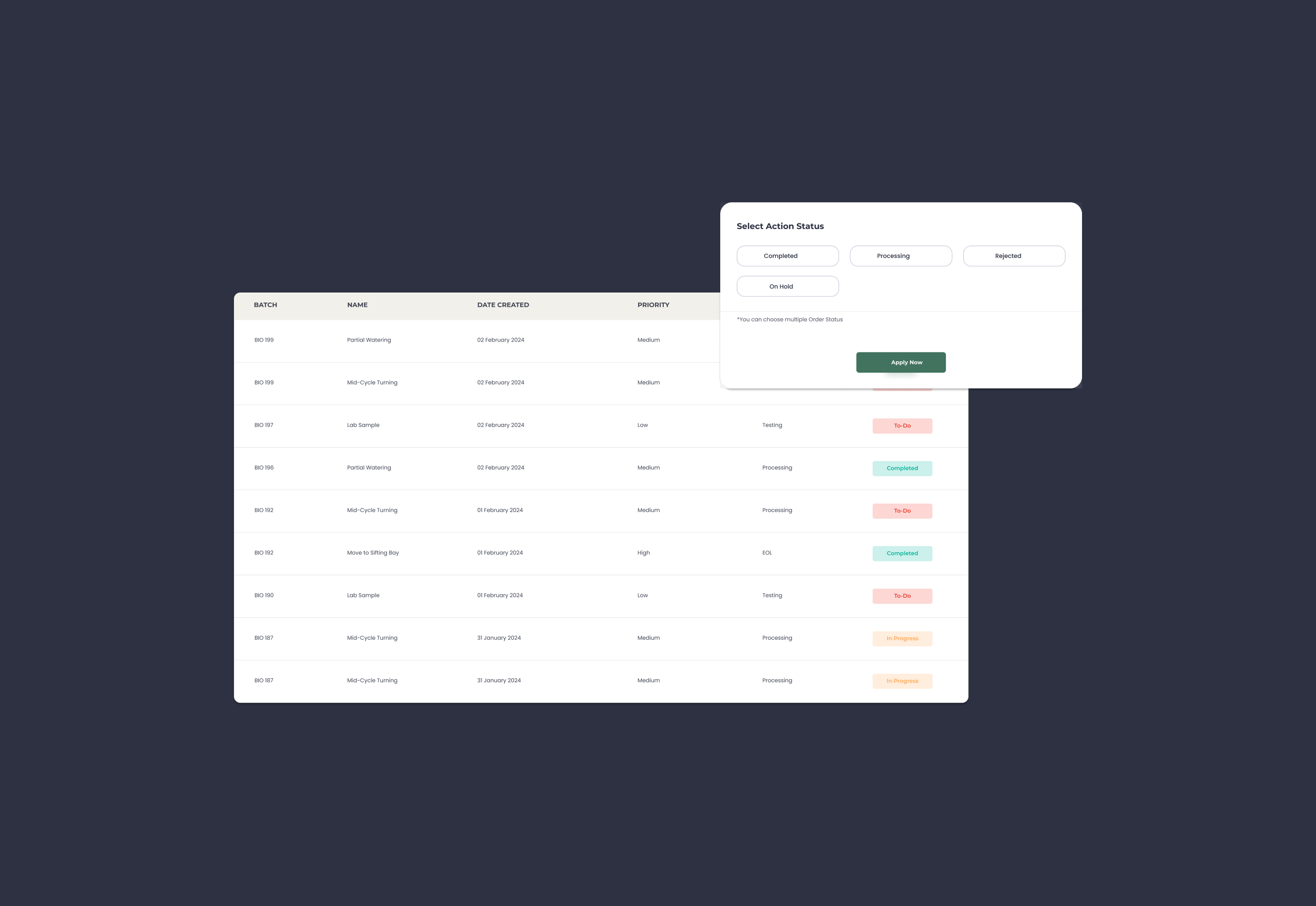 Customizable reporting interface